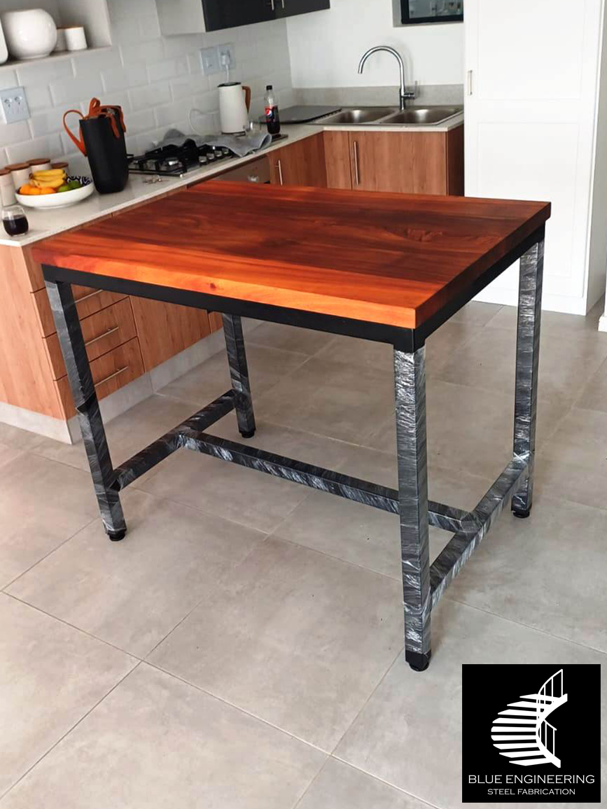 Bar Table with Blackwood Top 