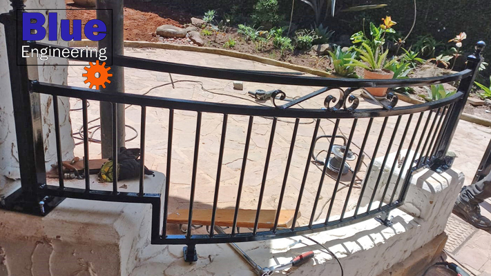 Custom Made Wrought Iron Balustrades in Durban 