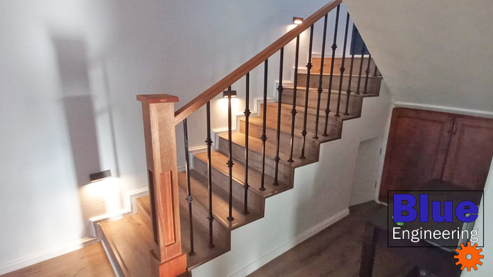 Wrought Iron and Wood Balustrades. Balustrades, Gauteng, Johannesburg, Midrand, Pretoria, KwaZulu Natal, Durban, Ballito, South Africa