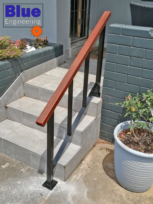 Wood and Steel Balustrades and Handrails in Durban