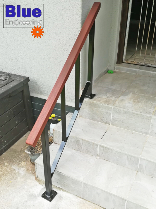 Wood and Steel Balustrades and Handrails in Durban