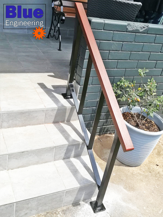 Wood and Steel Balustrades and Handrails in Durban