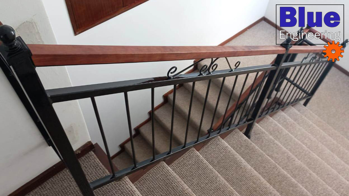 Steel and Wood Balustrades. Balustrades, Gauteng, Johannesburg, Midrand, Pretoria, KwaZulu Natal, Durban, Ballito, South Africa
