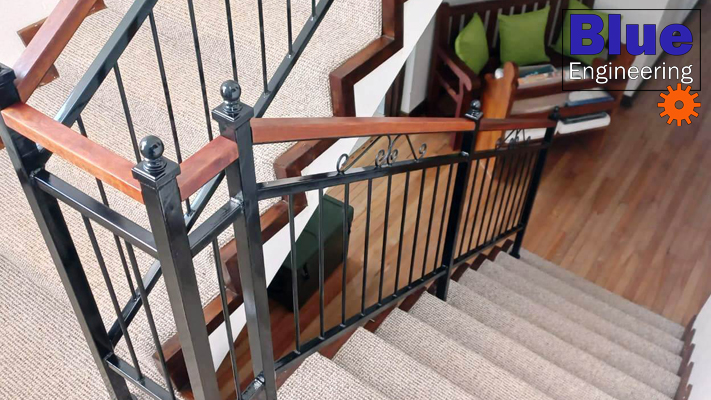 Steel Balustrades, Steel and Wood Balustrades. Balustrades, Gauteng, Johannesburg, Midrand, Pretoria, KwaZulu Natal, Durban, Ballito, South Africa