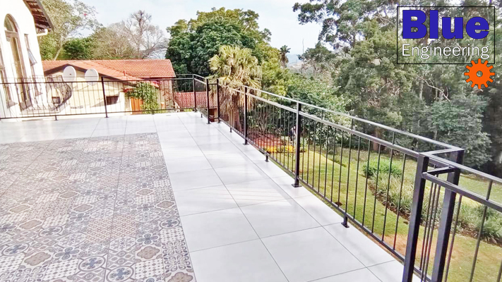 Galvanised Steel Balustrades. Balustrades, Gauteng, Johannesburg, Midrand, Pretoria, KwaZulu Natal, Durban, Ballito, South Africa
