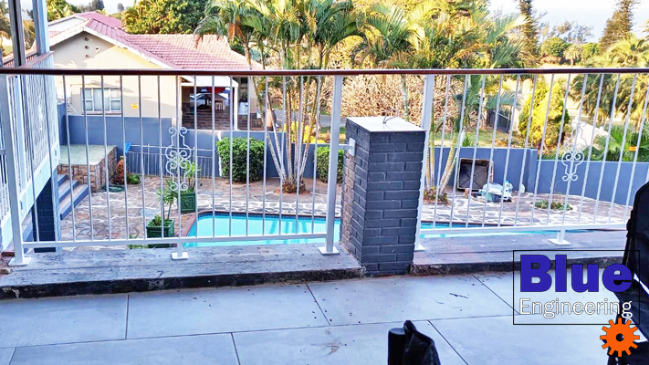 Galvanised Steel Balustrades. Balustrades, Gauteng, Johannesburg, Midrand, Pretoria, KwaZulu Natal, Durban, Ballito, South Africa