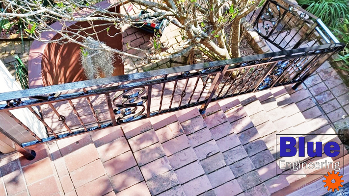 Galvanised Steel Balustrades. Balustrades, Gauteng, Johannesburg, Midrand, Pretoria, KwaZulu Natal, Durban, Ballito, South Africa