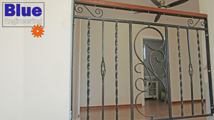 Custom Made Wrought Iron Balustrades in Durban 