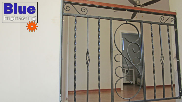 Wrought Iron and Steel Balustrades. Balustrades, Gauteng, Johannesburg, Midrand, Pretoria, KwaZulu Natal, Durban, Ballito, South Africa