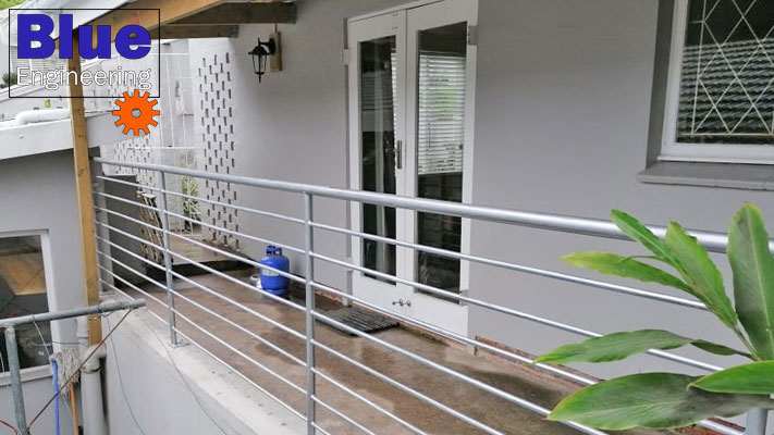 Galvanised Steel Balustrades, Wrought Iron Balustrades. Balustrades, Gauteng, Johannesburg, Midrand, Pretoria, KwaZulu Natal, Durban, Ballito, South Africa