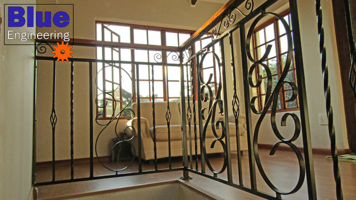Galvanised Steel Balustrades, Wrought Iron Balustrades. Balustrades, Gauteng, Johannesburg, Midrand, Pretoria, KwaZulu Natal, Durban, Ballito, South Africa
