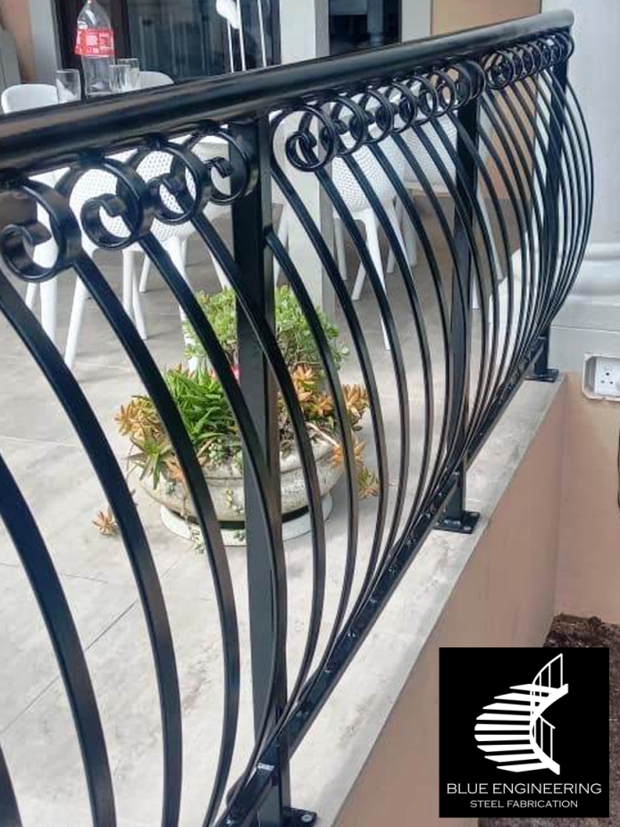 Wrought Iron Balustrades. Balustrades, Gauteng, Johannesburg, Midrand, Pretoria, KwaZulu Natal, Durban, Ballito, South Africa