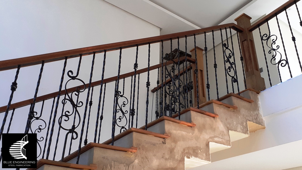 Wrought Iron and Wood Balustrades in Durban
