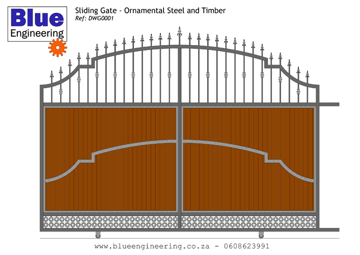 Decorative Ornamental Driveway Gates in Durban