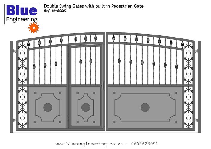 Decorative Ornamental Driveway Gates in Durban