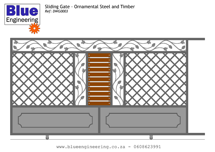 Ornamental Wrought Iron Gates and Wooden Gates in Durban