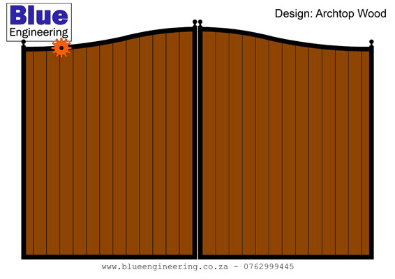 Wooden Driveway Gates in Durban