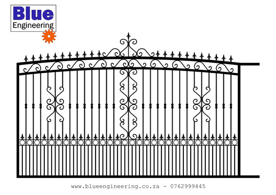 Ornamental Wrought Iron Gates in Durban