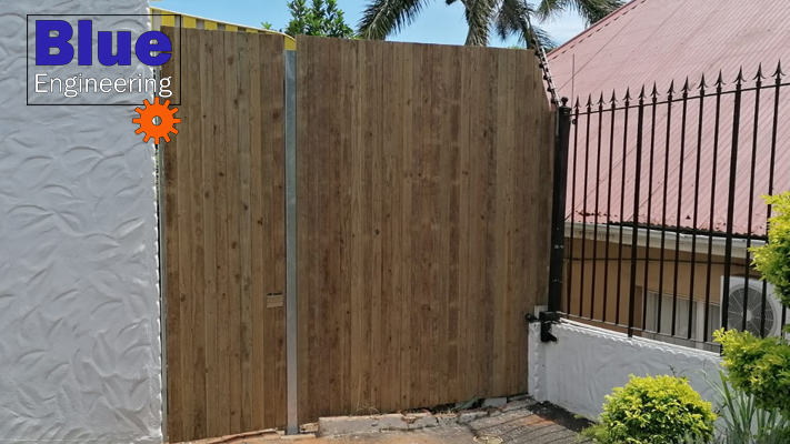 Wooden Slat Fencing in Durban