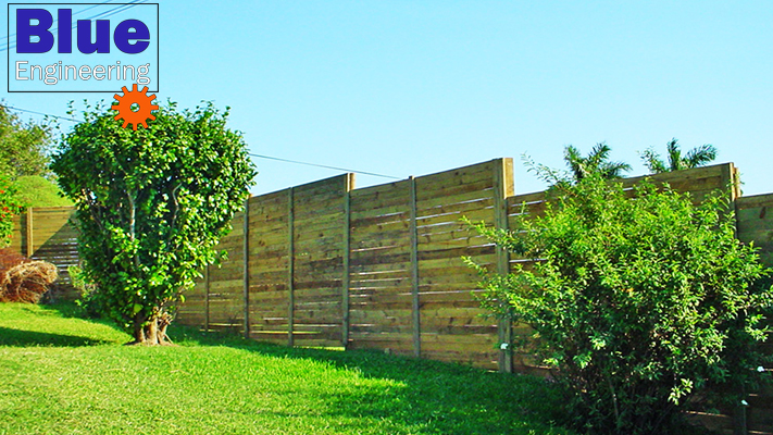 Wooden Slat Fencing in Durban