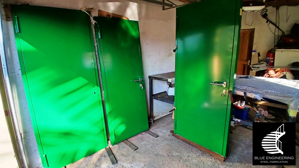 Insulated Steel Fire Protection Doors. Fire Protection Doors, Fire Doors, Fire Rated Doors, Fire Proof Doors, Fire Resistant Doors, Certified Fire Doors. KwaZulu Natal, Durban, Ballito, Hillcrest, Amanzimtoti, Pinetown, Gauteng, Johannesburg, Pretoria, Midrand, South Africa