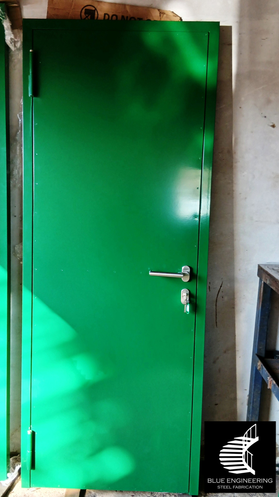 Insulated Steel Fire Protection Door. Fire Protection Doors, Fire Doors, Fire Rated Doors, Fire Proof Doors, Fire Resistant Doors, Certified Fire Doors. KwaZulu Natal, Durban, Ballito, Hillcrest, Amanzimtoti, Pinetown, Gauteng, Johannesburg, Pretoria, Midrand, South Africa