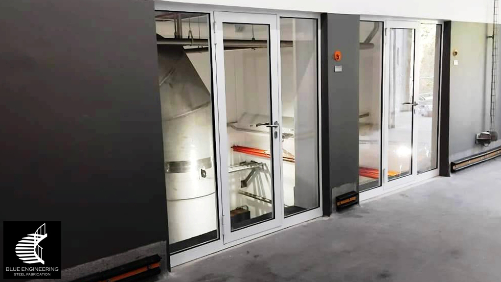 Glazed Steel Fire Protection Doors, Fire Resistant Doors, Fire Rated Doors, Fire Doors, Fire Proof Doors and Fire Certified Doors.  KwaZulu Natal, Durban, Ballito, Hillcrest, Amanzimtoti, Pinetown, Gauteng, Johannesburg, Pretoria, Midrand, South Africa 