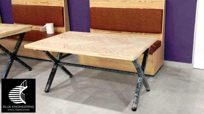 Restuarant Furniture - Table with X Legs