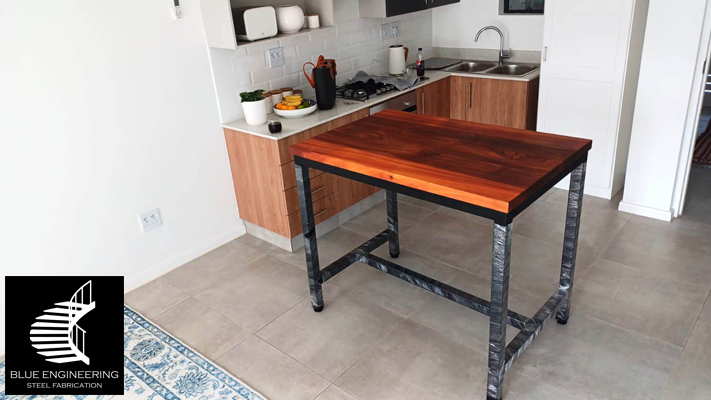 Bar Table with Blackwood Top