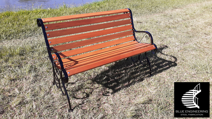 Wrought Iron Garden Furniture - Patio Bench and Patio Chair