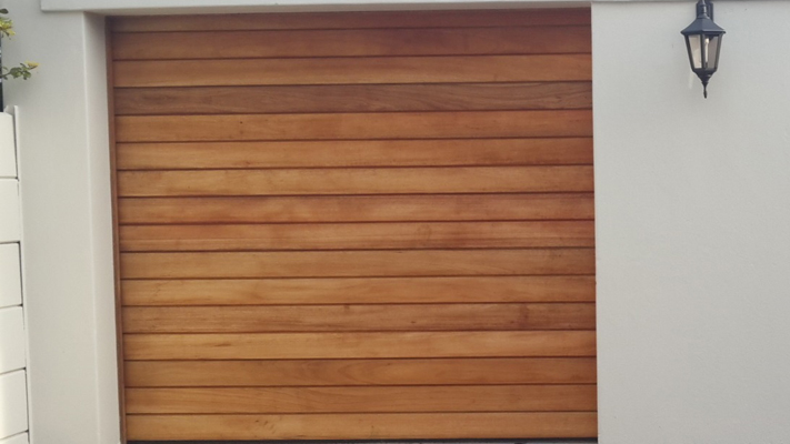 Wooden Sectional Garage Doors