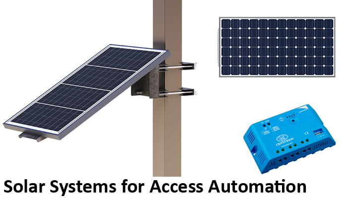 Solar Systems for Access Control