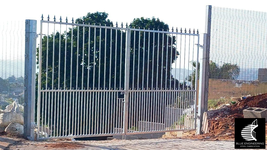 Standard Double Swing Gates woth Clear View Fencing