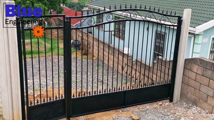 Driveway Gates, Wrought Iron Gates, KwaZulu Natal, Durban, Hillcrest, Ballito, Amazimtoti, Pinetown, Gauteng, Johannesburg, Pretoria, Midrand, South AfricaWrought Iron Driveway Gates. Driveway Gates, Gauteng, Johannesburg, Pretoria, KwaZulu Natal, Durban, South Africa