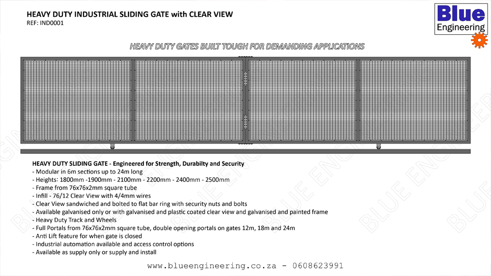 Heavy Duty Industrial Gates