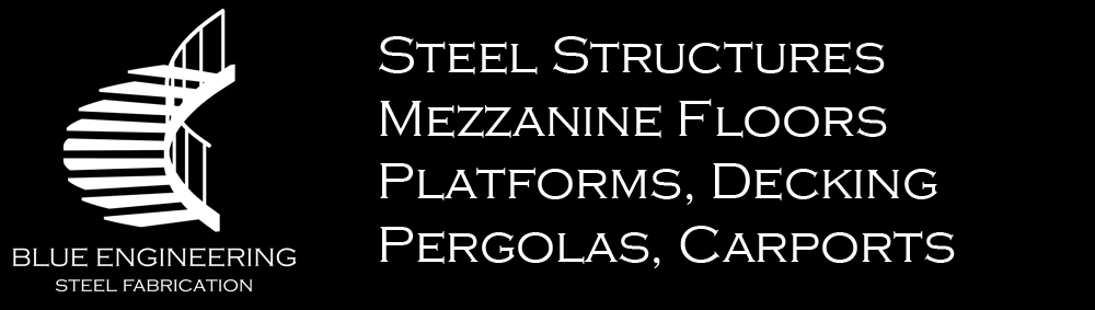 Steel Mezzanine Floors | Steel Platforms | Steel Walkways | Steel Decking | Steel Pergolas | Steel Structures | Blue Engineering | Durban