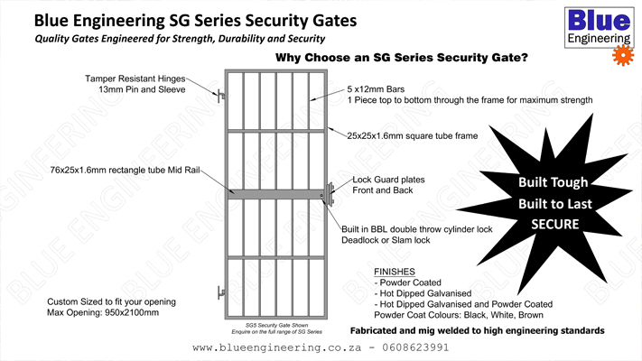 SG Series Security Gates