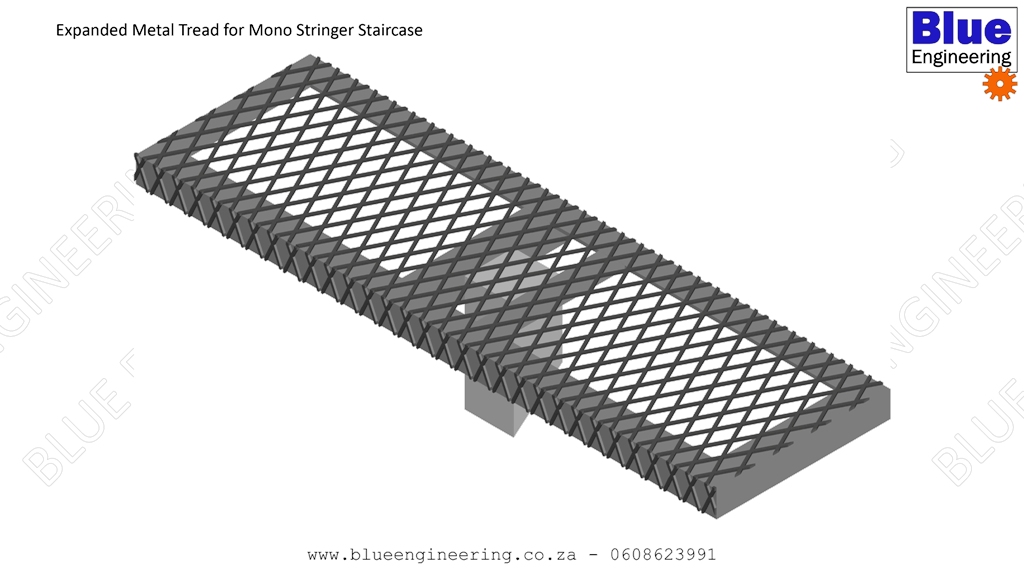 Expanded Metal Treads for Staircases, ideal for outdoors and low maintenance