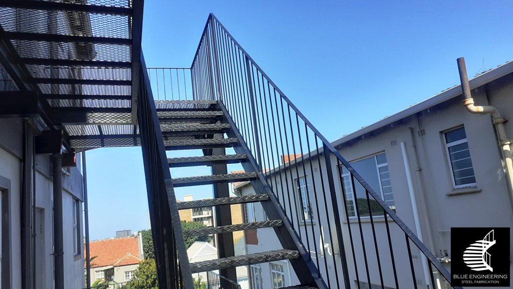 Multi Story Steel Fire Escape Staircase in Durban