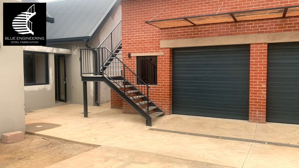 Outdoor Steel Staircase