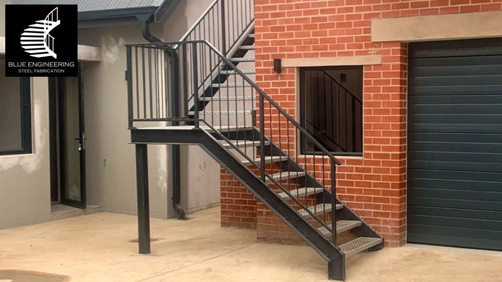 Outdoor Steel Staircase