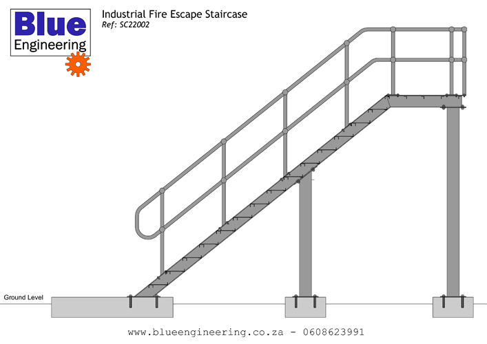 Steel Staircases - Industrial, Commercial, Residential, Fire Escape