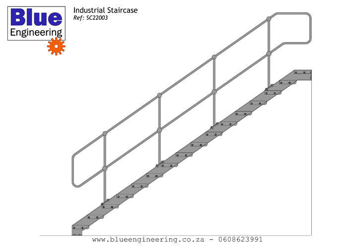 Steel Staircases Durban - Industrial, Commercial, Residential, Fire Escape