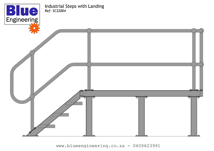 Steel Staircases Durban - Industrial, Commercial, Residential, Fire Escape