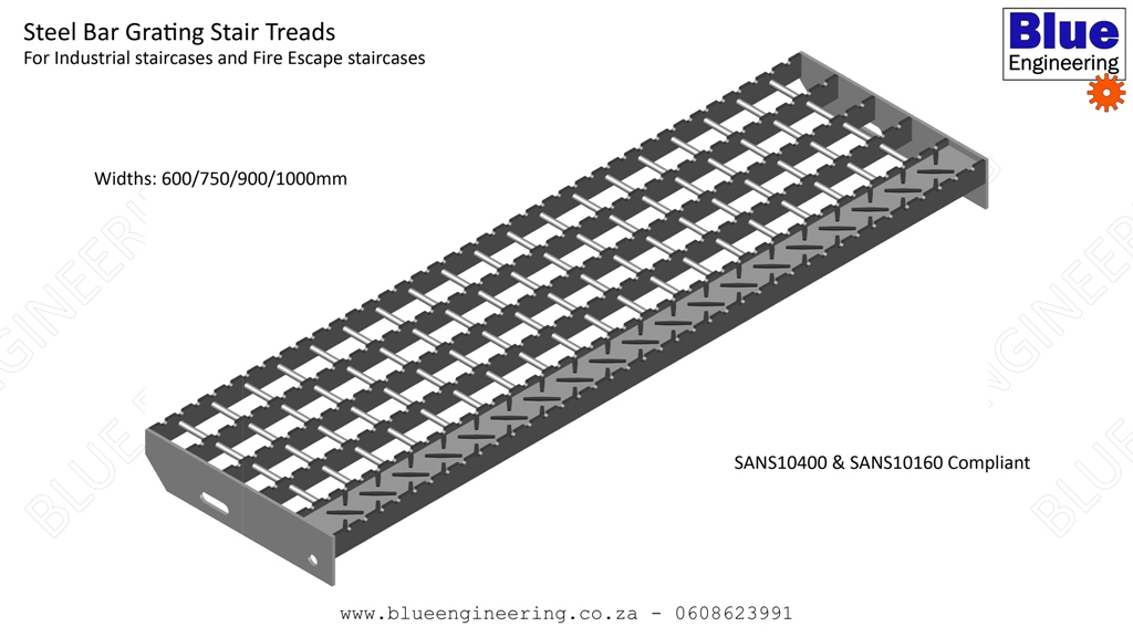 Steel Bar Grating Stair Tread