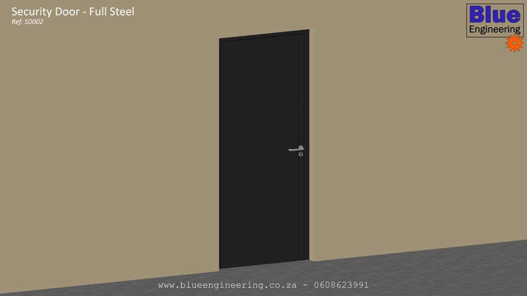 Full Steel Security Door