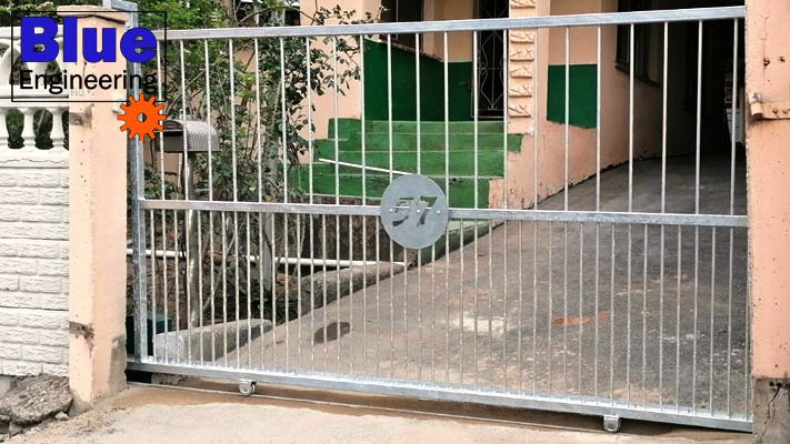 Standard Galvanised Driveway Gates Durban