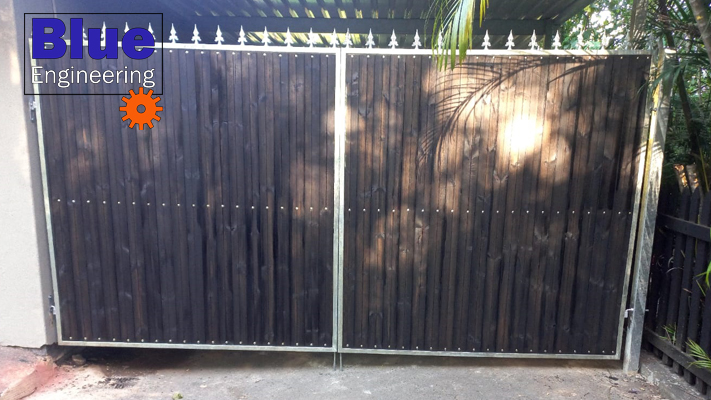 Wooden Slat Fencing in Durban 